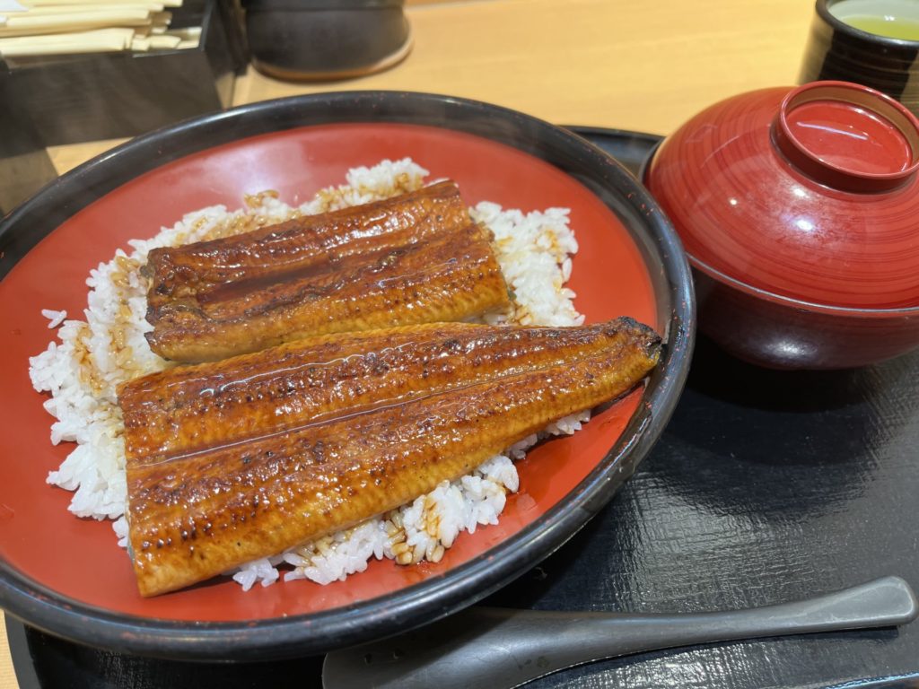 松戸「魚萬」のウナギ丼